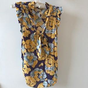 Porridge Anthroplogie Sleeveless Blouse